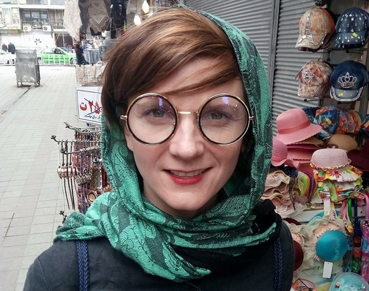 Anita Krausová v Íránu 