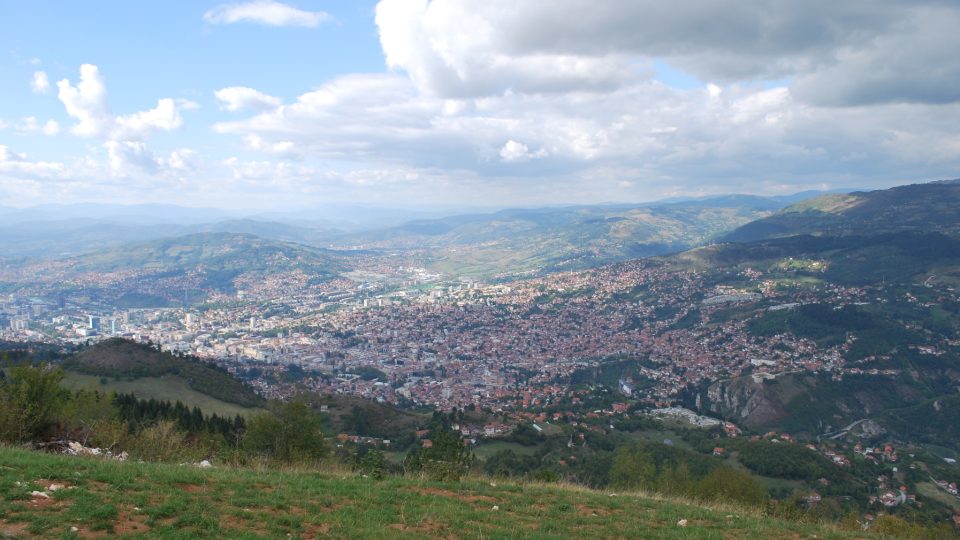 Výhled na Sarajevo