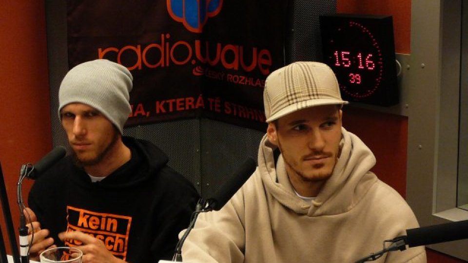 Irie Révoltés ve studiu RW | foto: ČRo Radio Wave Irie Révoltés ve studiu RW
