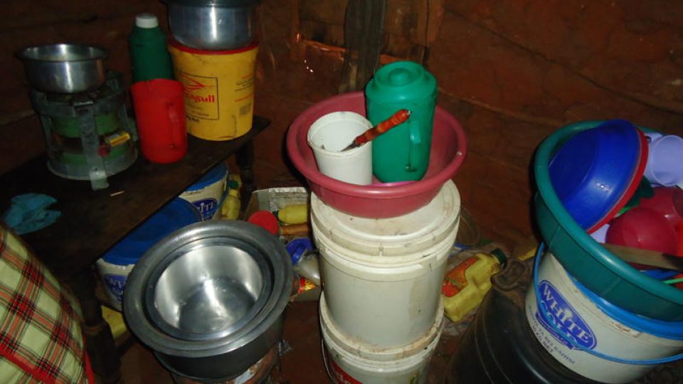 Kuchyně v Kibeře