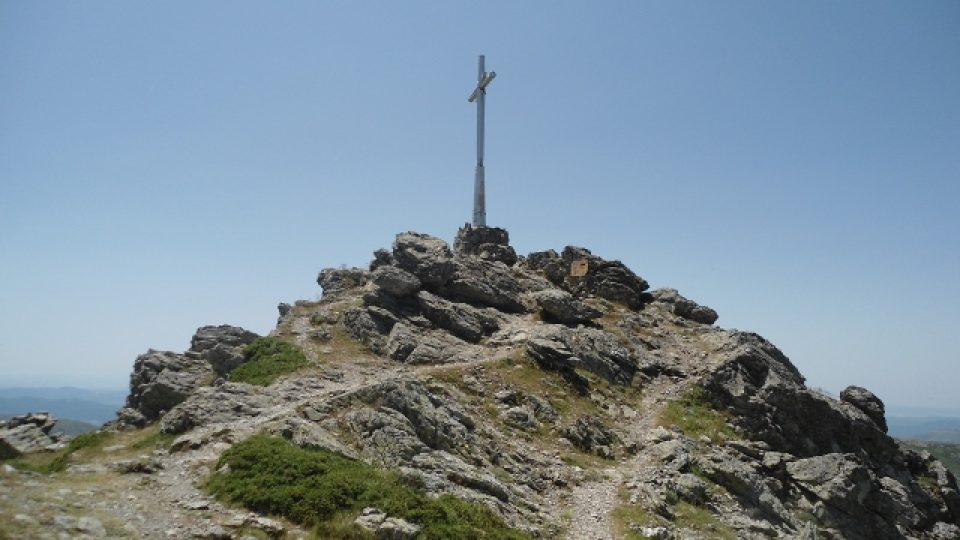 Nejvyšši vrchol Sardinie, 1833 m