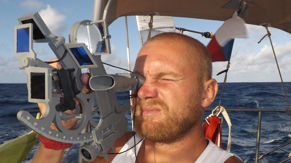 Martin Doleček pluje sólo na jachtě kolem světa