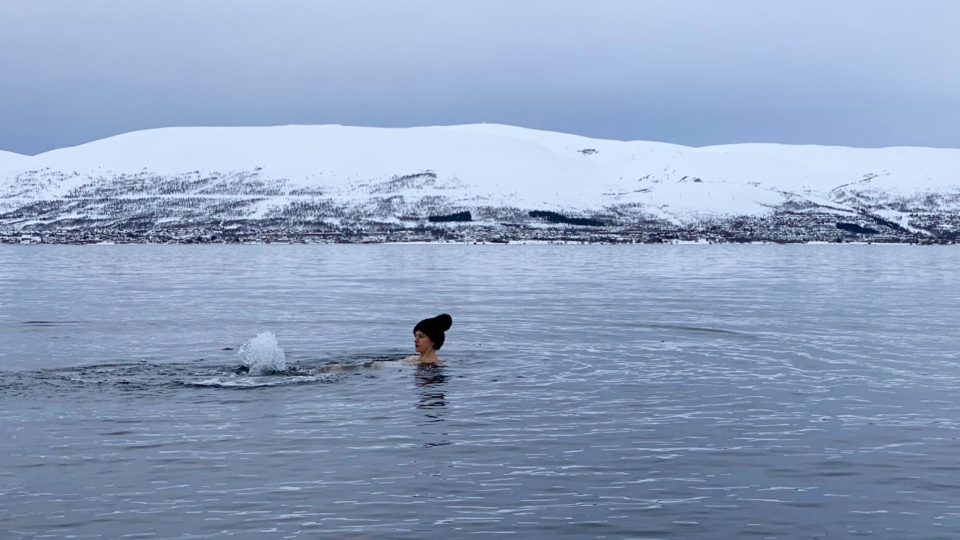 Renata Rucká už dva roky každý den začíná ponorem do ledového moře