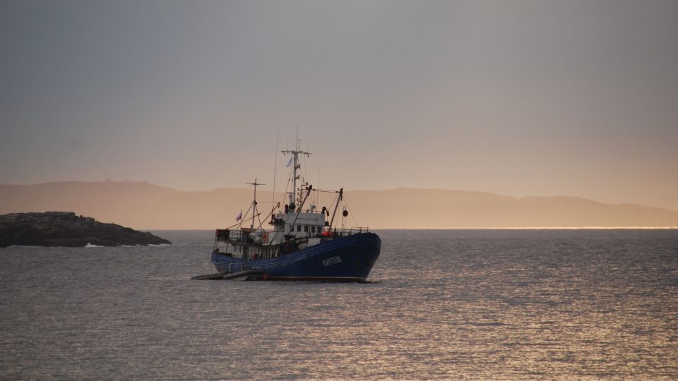 Barentsovo moře: expediční loď
