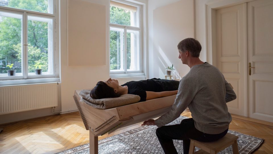 Rezonanční lůžko je specifický nástroj sloužící k relaxaci, tělesné regeneraci nebo k doplnění hlubinných terapeutických metod a technik sebepoznávání