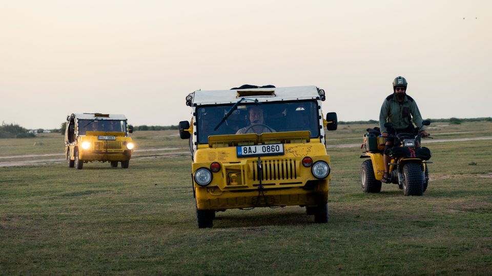 Dan Přibáň dojel s obojživelnými auty do Mongolska