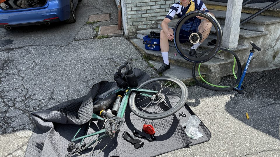 Z cesty Dana Polmana na Tour de France Ultra