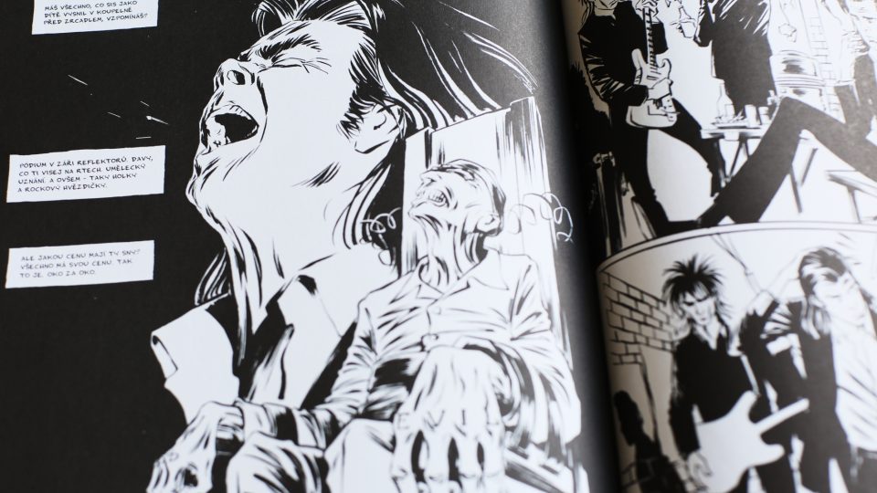 Grafický román Nick Cave – Mercy On Me kreslíře Reinharda Kleista