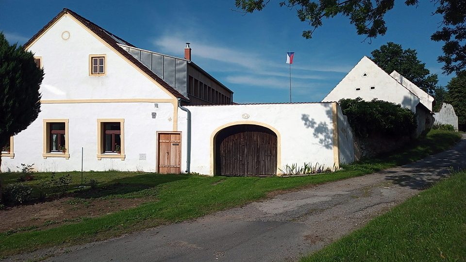 Rekonstrukce statku ve Výhni | foto: archiv Čančíkových Rekonstrukce statku ve Výhni