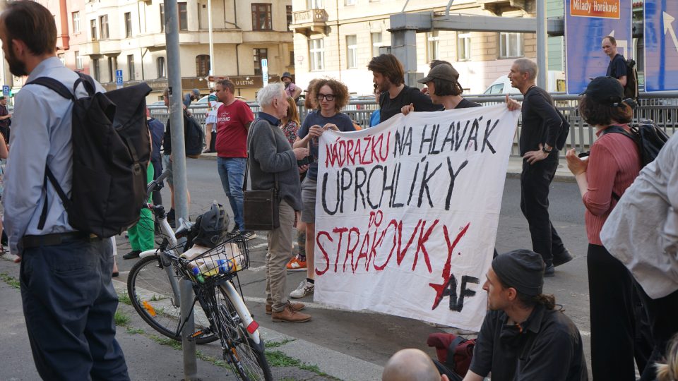 Demonstrace Iniciativy Hlavák