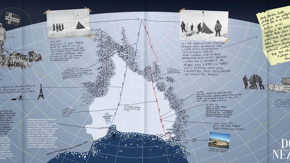 Z knihy Davida Böhma A jako Antarktida