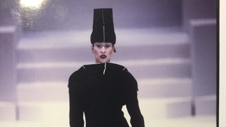 Z módní přehlídky Liběny Rochové v roce 1995