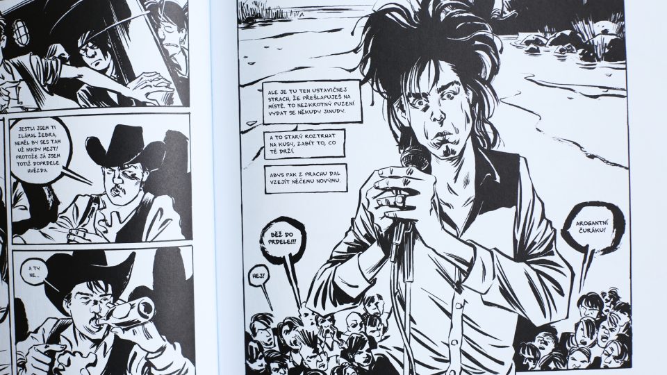 Grafický román Nick Cave – Mercy On Me kreslíře Reinharda Kleista