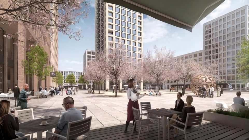 Budoucí čtvrť Nové Dvory