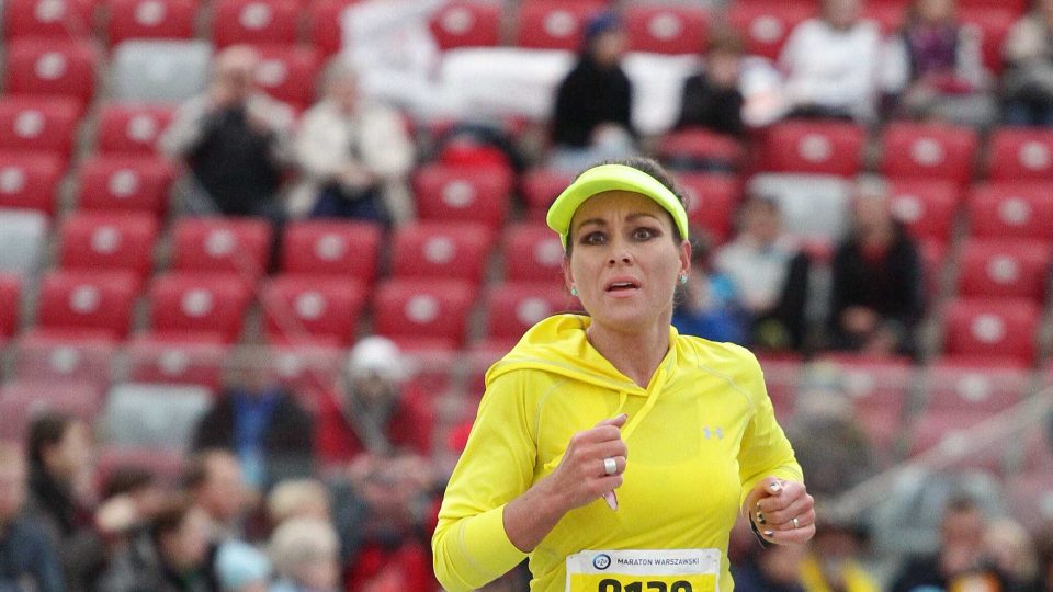 Česká amatérská maratonská hvězda Lenka Kubková 