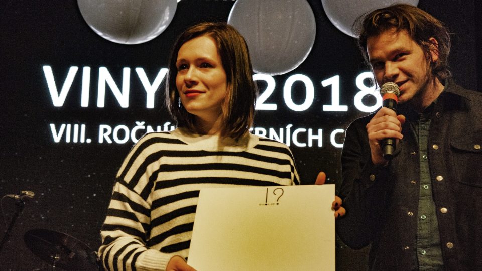 Kale předávají cenu Vinyla 2018