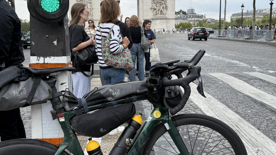 Z cesty Dana Polmana na Tour de France Ultra