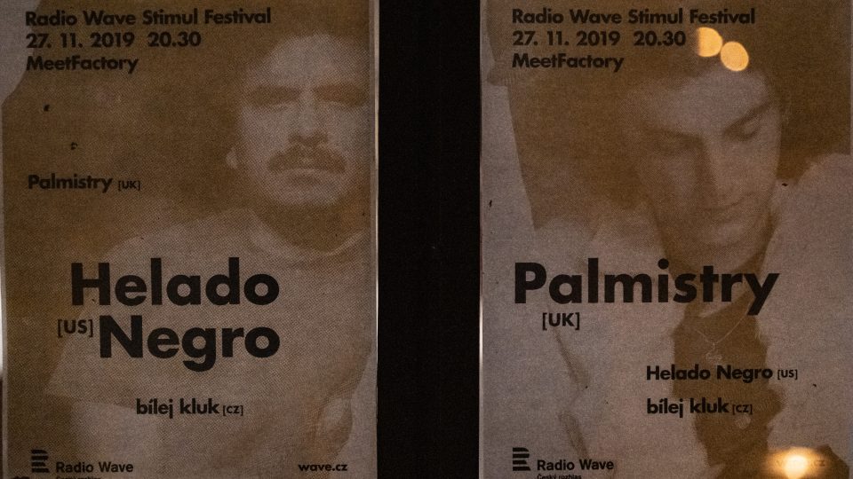 Radio Wave Stimul festival S Palmistrym, Helado Negro a bílým klukem