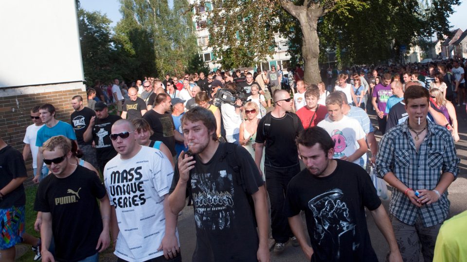 Protiromské pochody v roce 2011 v Rumburku