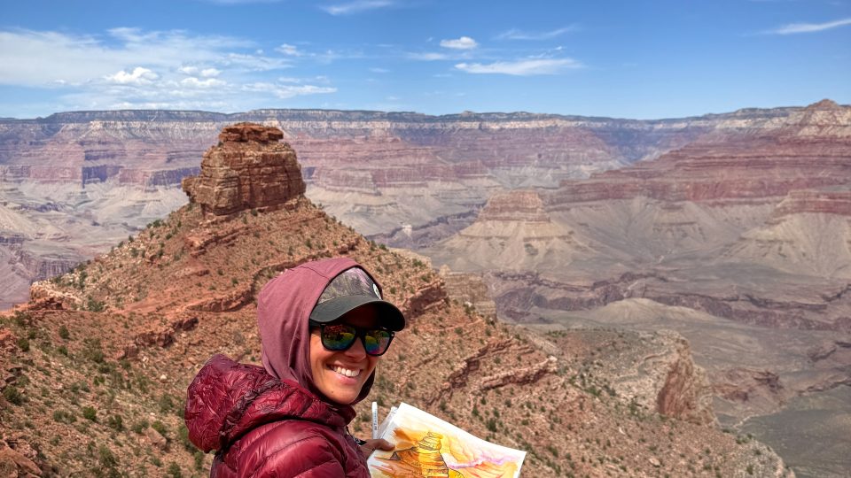 Mája Šnajdrová na cestách po USA | foto: archiv Májy Šnajdrové Mája Šnajdrová na cestách po USA