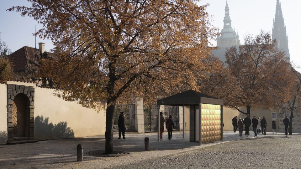 Strážní budky pro Pražský hrad, vizualizace ateliér HRA | foto: archiv ateliéru Hra Strážní budky pro Pražský hrad, vizualizace ateliér HRA