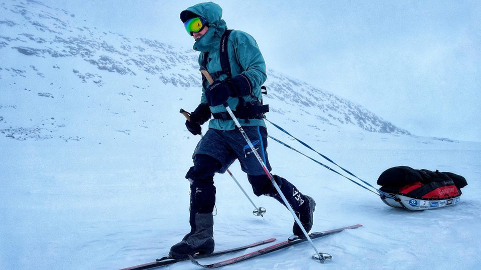 Mili Vaňkátová a Jirka Lichteneger na zasněžených výpravách