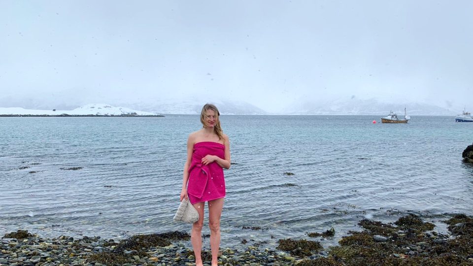 Renata Rucká už dva roky každý den začíná ponorem do ledového moře