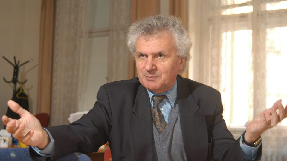 Jeden z architektů kupónové privatizaxe Dušan Tříska (v roce 2006)