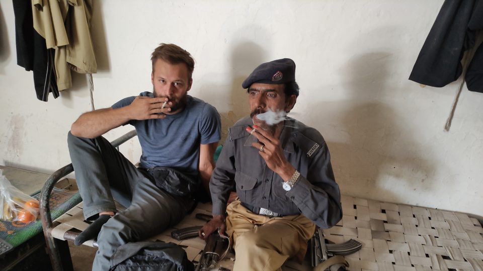 Kvéta, Pákistán – přespání na policejní stanici