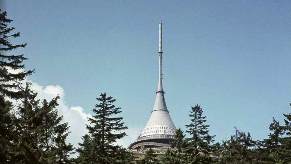 Karel Hubáček, Zdeněk Zachař, Zdeněk Patrman: Televizní vysílač 399 a horský hotel Ještěd, 1963–1973