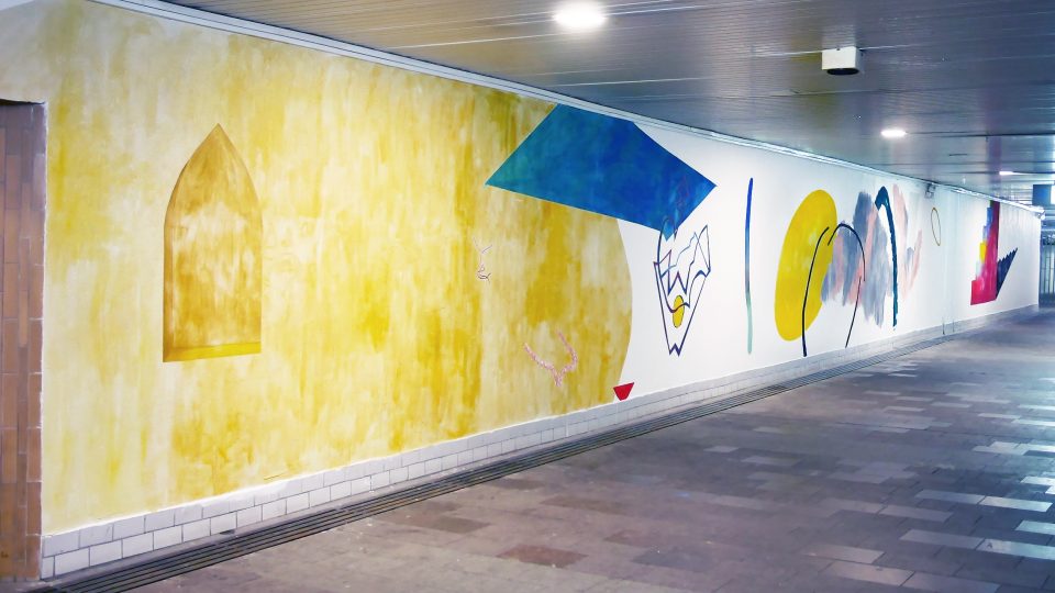 Marie Štindlová, Markéta Filipová a Dana Balážová tvoří fresky od velikosti dlaně až po padesátimetrové realizace ve veřejném prostoru