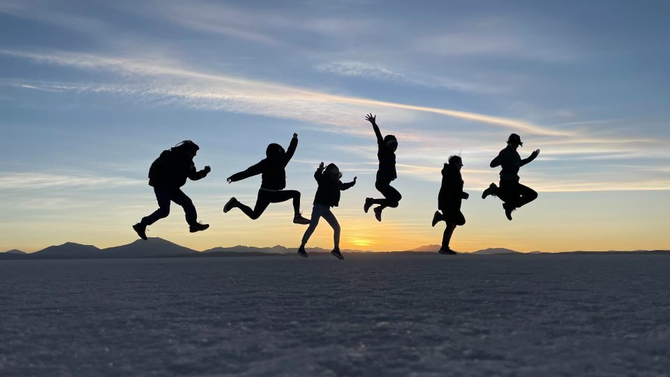 Bolívie, solné pláně