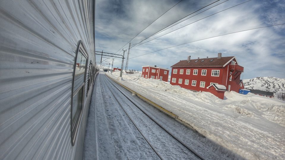 Cesty nočními vlaky Beer With Travel: polární  expres, Laponsko
