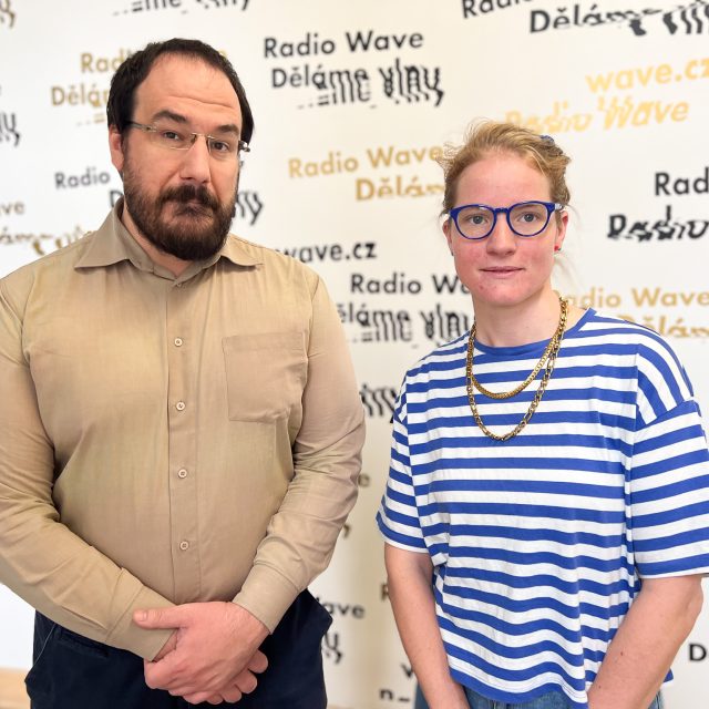Jakub Izdný a Nina Wanča | foto: Aneta Štokrová,  Český rozhlas