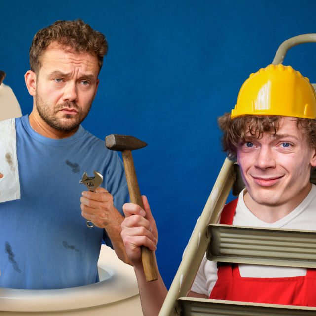 Adam Ernest a Petr Uhlík o kultu chlapáctví | foto: Tomáš Berný,  Český rozhlas