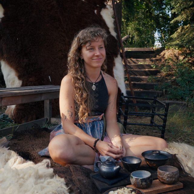 Bára žije už přes rok ve stanu | foto: Jan Jaskmanický,  Český rozhlas