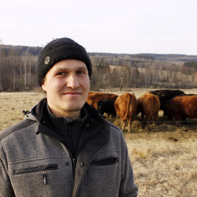 Tadeáš Michalik na své pastvině na Vysočině | foto: Ondřej Šebestík,  Český rozhlas