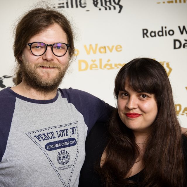 Adam Ryšánek a Bára Lípová | foto: Tomáš Berný,  Český rozhlas