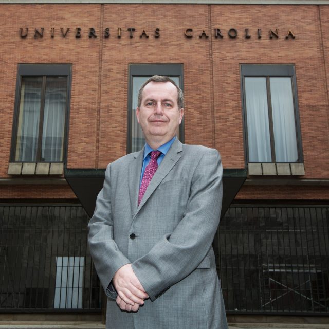 Rektor Univerzity Karlovy Tomáš Zima | foto: Profimedia