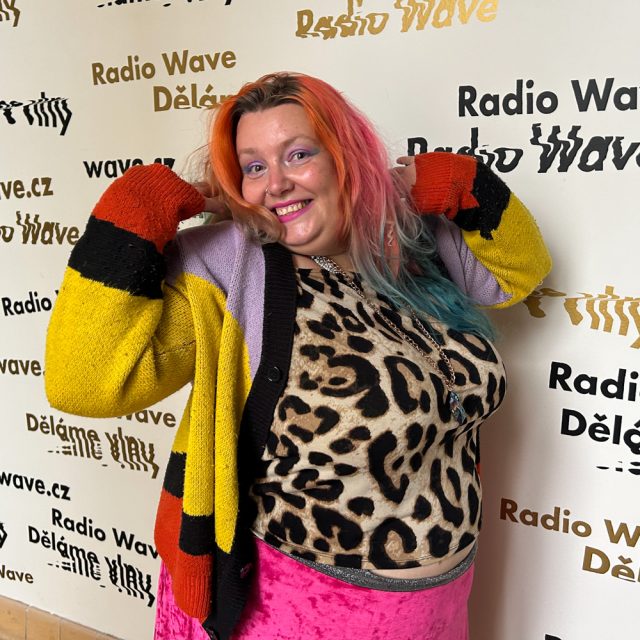 Umělkyně Kača Olivová | foto: Karel Vladyka,  Český rozhlas