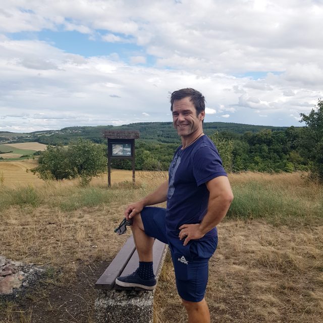 Vavřinec Hradilek během výletu v blízkosti Berounky | foto: Pavel Sladký,  Český rozhlas