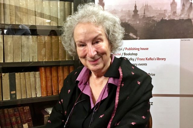 Margaret Atwood | foto: Jonáš Zbořil,  Český rozhlas