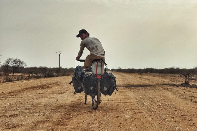 Matěj Balga,  který jel na kole kolem světa,  bude jedním z hostů večírku Casablanky | foto: Matěj Balga