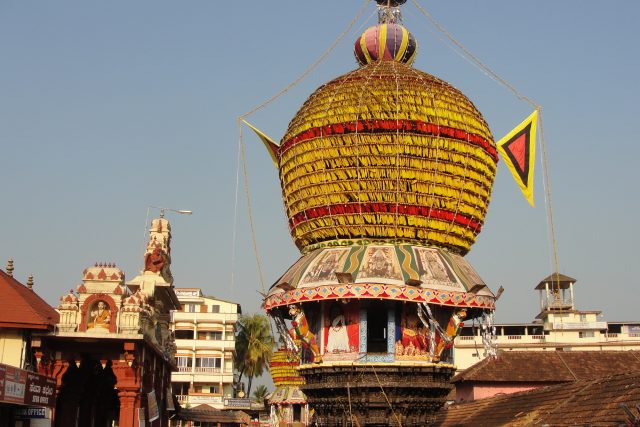 Pojízdný chrám v indické Udupi | foto: Creative Commons Attribution-ShareAlike 3.0 Unported