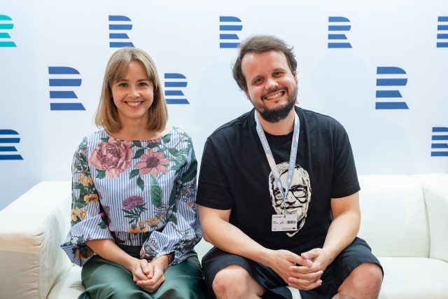 Katarína Durkáčová a Petr Bouška na LFŠ 2025 | foto: Jiří Šeda