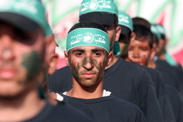 Účastník letního kempu Hamásu | foto: Profimedia