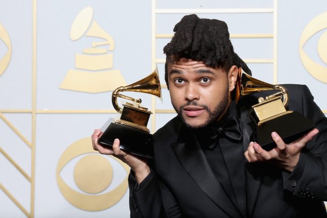 The Weeknd po předávání cen Grammy v roce 2016 | foto: Profimedia