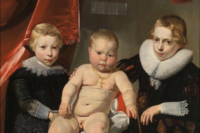 Portrét tří bratrů od malíře Thomase de Keysera | foto: Profimedia
