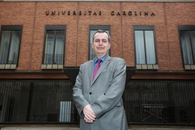 Rektor Univerzity Karlovy Tomáš Zima | foto: Profimedia
