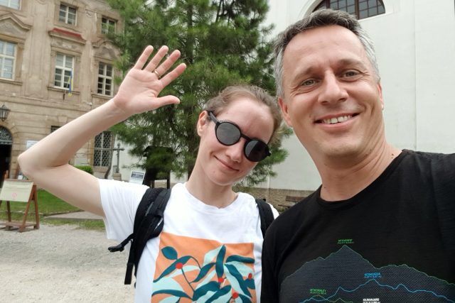 Eliška Křenková a Pavel Sladký | foto: Pavel Sladký,  Český rozhlas